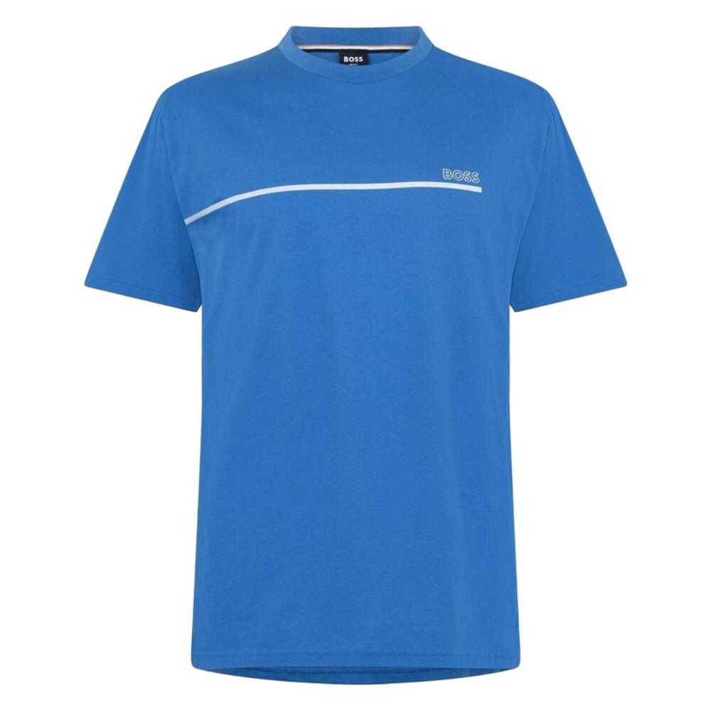 Boss Mens Bodywear Soft T-Shirt / Royal Blue